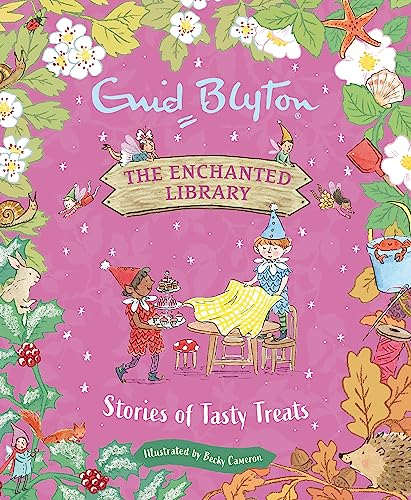 Book cover with fairytale illustration of children and fantastical creatures.