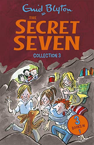 Book cover for "The Secret Seven Collection 3" with children and a dog.