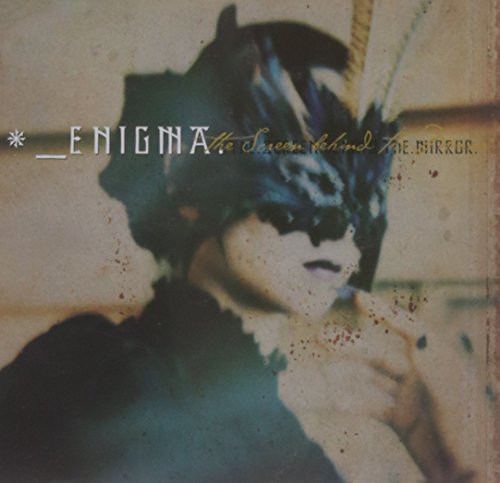 Album cover featuring a person wearing a dark feathered mask with text overlay.