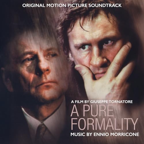 CD cover for "A Pure Formality" soundtrack by Ennio Morricone.