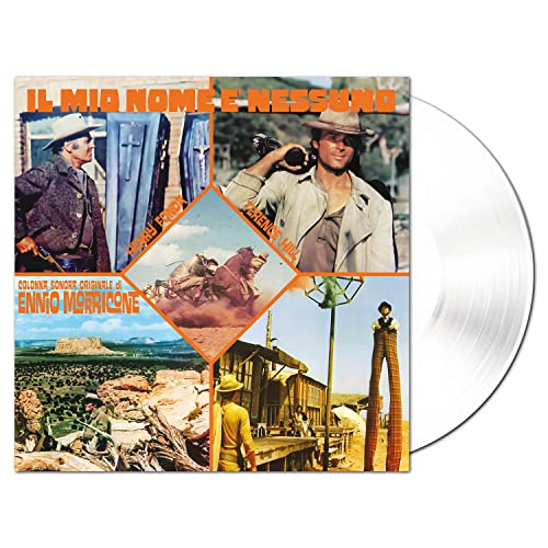 Vinyl record cover for “Il Mio Nome è Nessuno” with Western imagery.