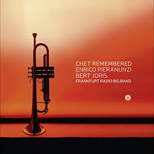 CD cover: trumpet against a red gradient with text “Chet Remembered”.
