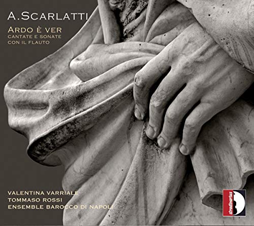 CD cover: Baroque sculpture detail with text “A. Scarlatti” and artist names.