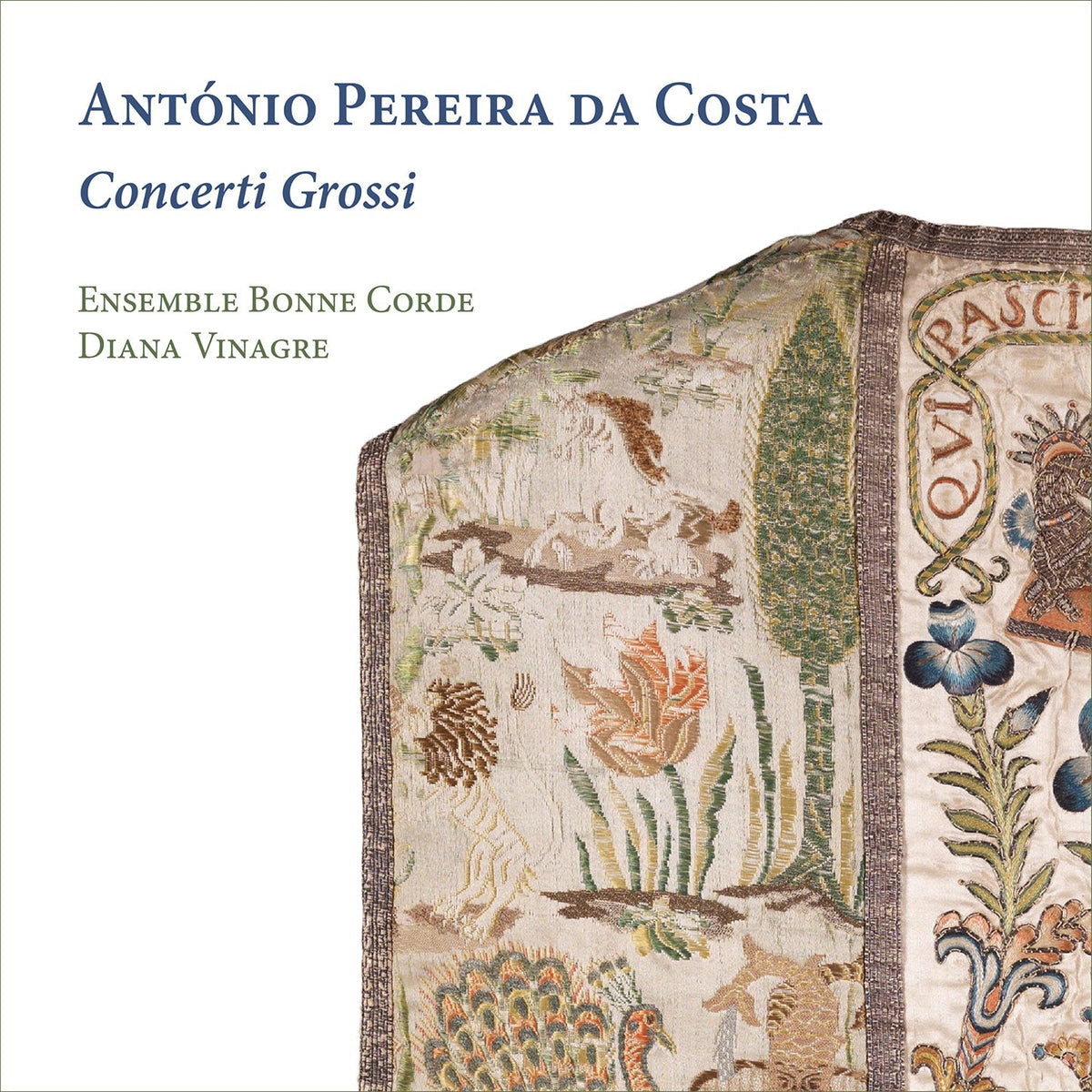 CD case featuring classical musicians, likely baroque style, with title text.