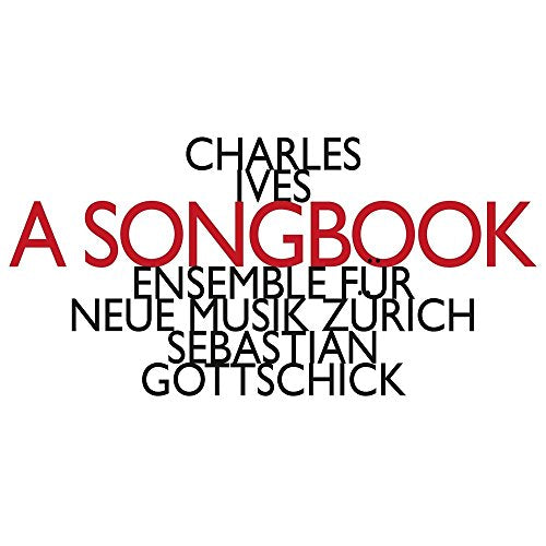 CD cover for Charles Ives’ “A Songbook” performed by Ensemble für Neue Musik Zürich.