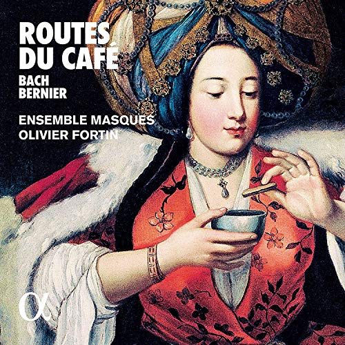 "CD cover with a woman in ornate dress holding a cup and spoon."