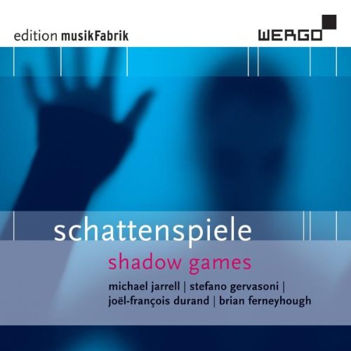 CD cover for “Schattenspiele (Shadow Games)” featuring a shadowy hand.