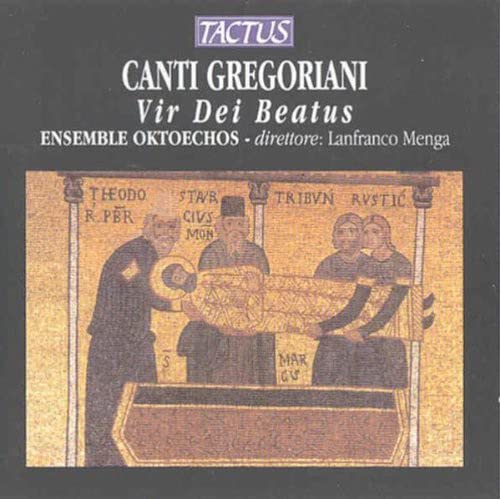 CD cover featuring a Byzantine mosaic depiction of a religious scene.