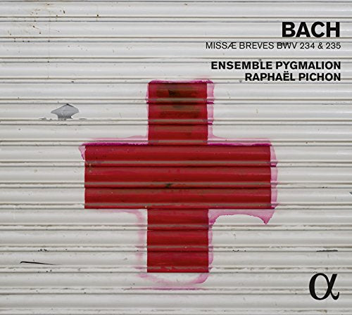 CD cover featuring a red cross painted on a white corrugated metal surface.