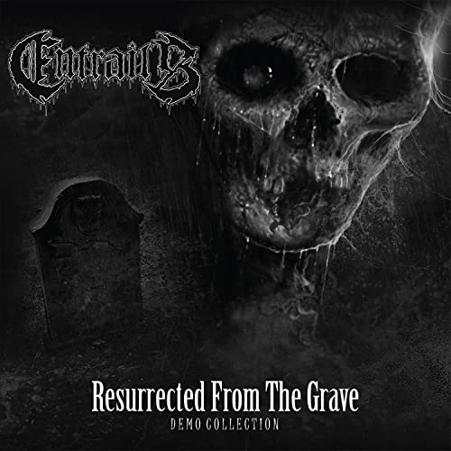 CD cover: decaying skull, grave, and dark, gothic lettering.