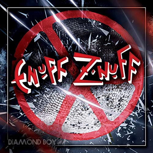 CD cover for Enuff Znuff’s “Diamond Boy” with fractured diamond imagery.