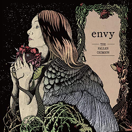 CD cover: woman with flowing hair, roses, and wing-like feathers.