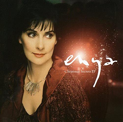 Enya album cover, "Christmas Secrets EP", featuring a portrait of the artist.