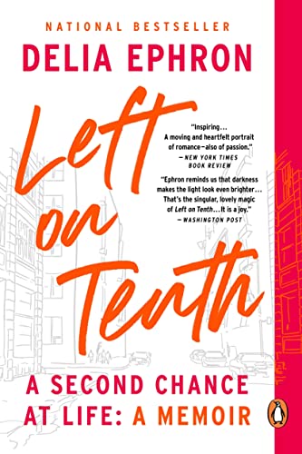 Book cover with orange script title and red text on a white background.