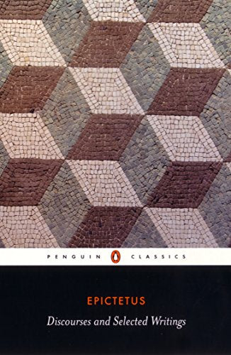 "Penguin Classics book cover with geometric mosaic pattern and dark blue title section."
