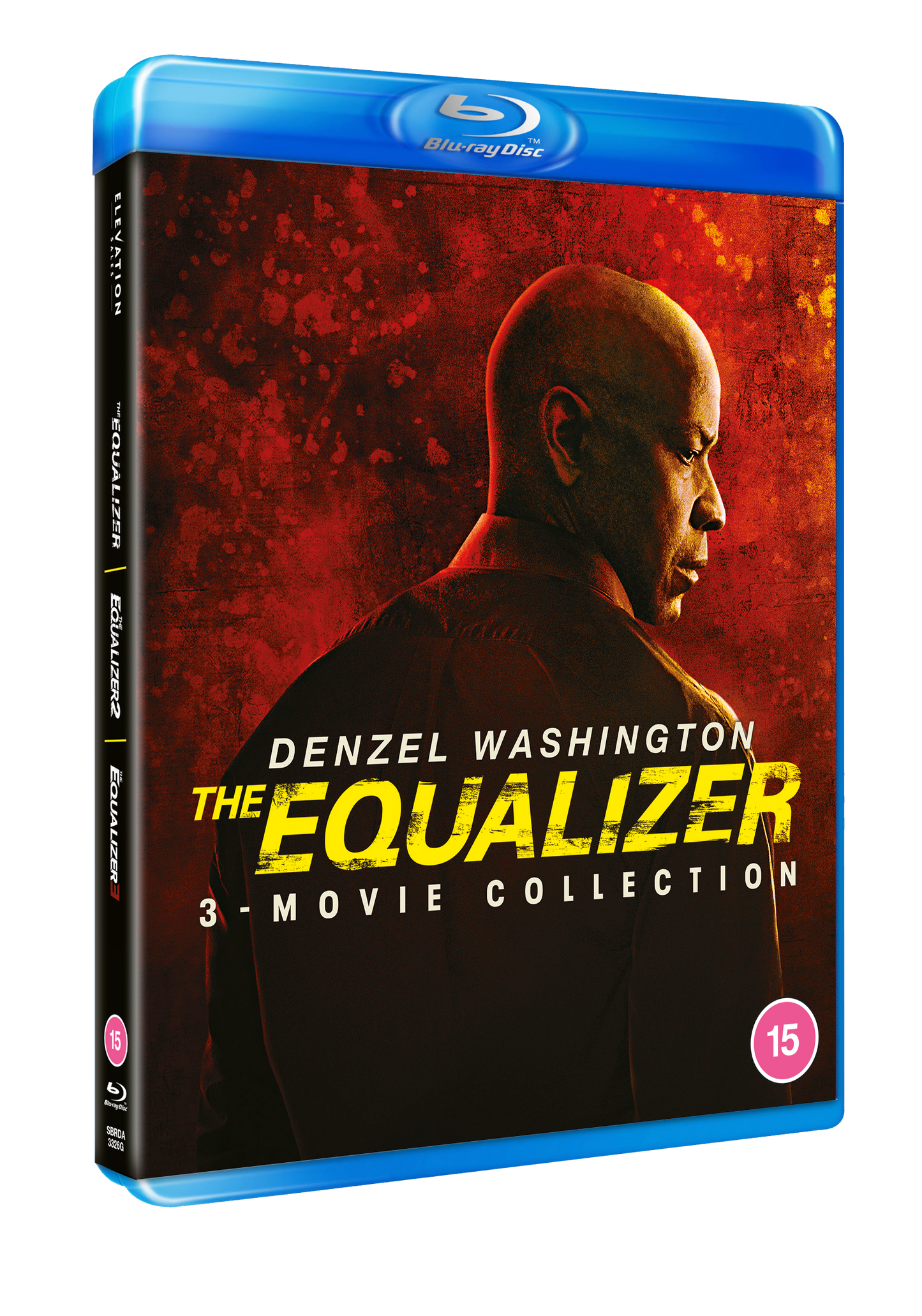 Blu-ray set featuring Denzel Washington in "The Equalizer" film series.