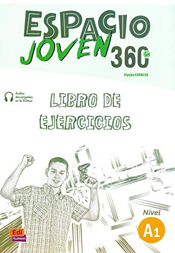 Green textbook cover with a young man holding a smartphone.