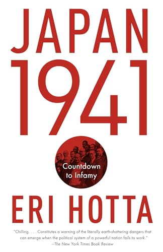 Book cover: "Japan 1941" with red text and a circular photo of men.