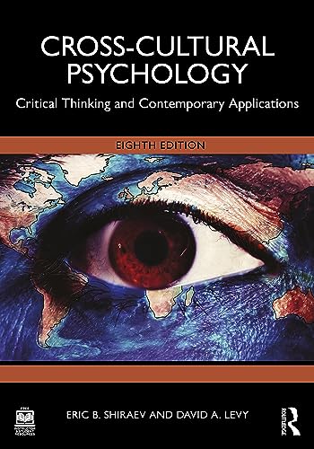 Textbook cover: “Cross-Cultural Psychology” with an eye and world map background.