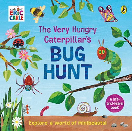 Lift-and-learn book cover featuring colorful bugs and a caterpillar.