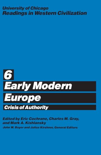 Book cover: "Readings in Western Civilization, v.6: Early Modern Europe.