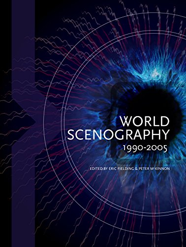 Book cover: "World Scenography 1990-2005" featuring an eye image.
