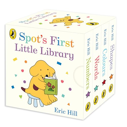 Boxed set of three small board books featuring the puppy Spot.