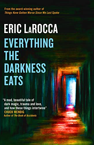 Book cover: dark hallway with a bright, distant doorway.