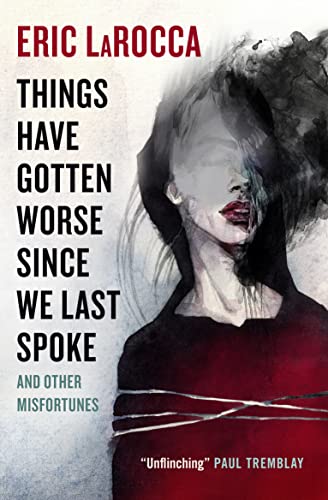 Book cover with a distressed portrait of a woman, partially obscured.