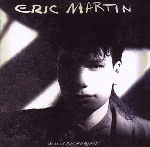 CD cover for Eric Martin’s “Only Fooling Myself” featuring a portrait.