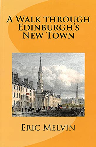 Book cover with a historic Edinburgh street scene and steeple.