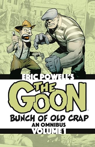 Comic book cover featuring two cartoon characters and bold title text.