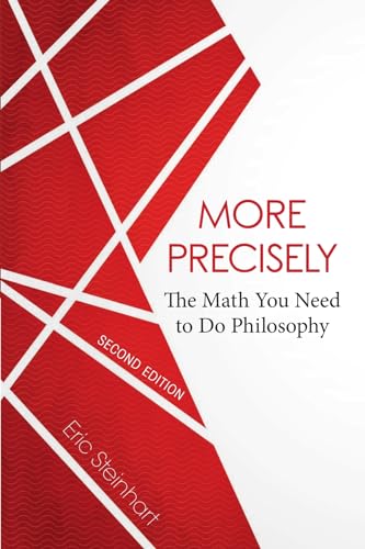 Textbook cover with mathematical equations and philosophical themes, likely featuring a neutral color scheme.