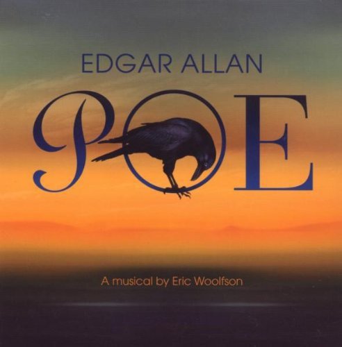 CD cover for “Edgar Allan Poe” musical by Eric Woolfson, with a raven.