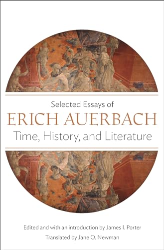 Book cover: “Time” by Erich Auerbach, featuring Renaissance artwork.