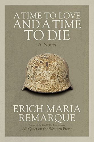 Book cover with title, author, and image of a weathered military helmet.