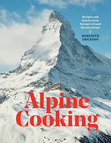 Book cover featuring a snow-covered mountain peak and red title text.