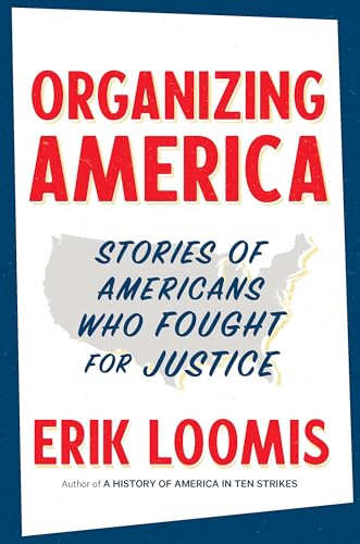 Book cover: "Organizing America" with a map of the United States.