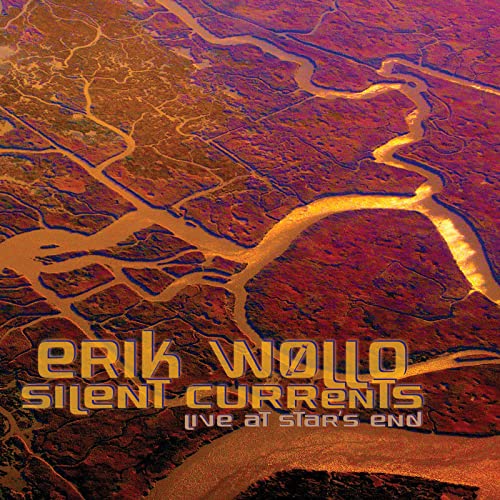 CD cover: abstract aerial view of waterways with artist’s name.
