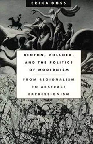 Book cover for "Benton, Pollock, and the Politics of Modernism" with classical sculpture.