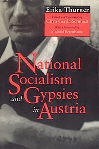 Book cover: “National Socialism and Gypsies in Austria” with a portrait.