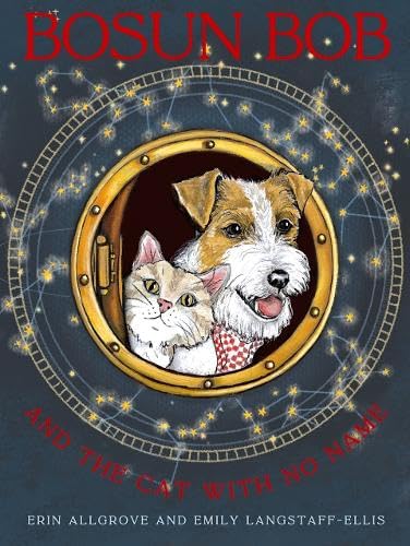 Book cover featuring a dog and cat looking out of a porthole.