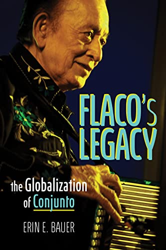 Book cover featuring Flaco Jiménez and the title "Flaco's Legacy.