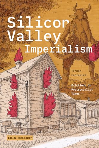 Book cover with illustration of a minotaur and burning building.
