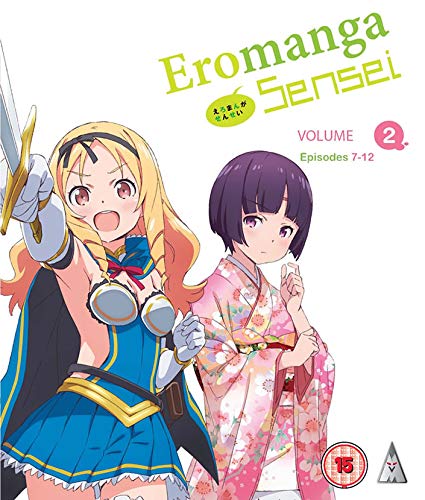 Anime Blu-ray cover featuring two young women in colorful outfits.