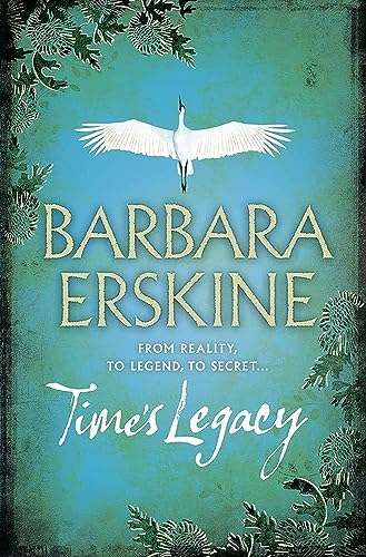 Book cover: teal background with white crane and gold lettering.