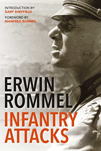 Book cover featuring a profile portrait of Erwin Rommel in military uniform.