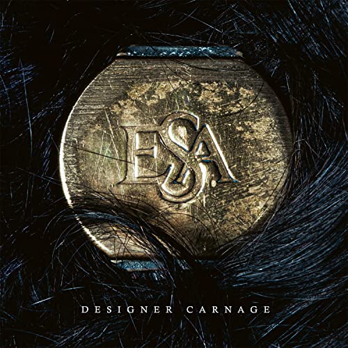 CD cover with gold lettering “ESA” on a textured, dark background.
