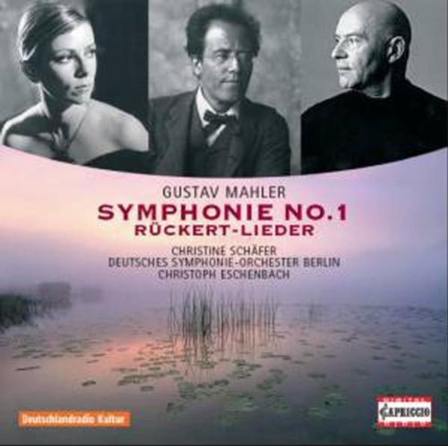 CD cover featuring three portraits and a misty landscape, titled "Symphonie No.1".