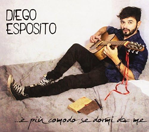 Diego Esposito album cover featuring a man with a guitar.